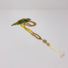 Load image into Gallery viewer, Yellow Jade Mala